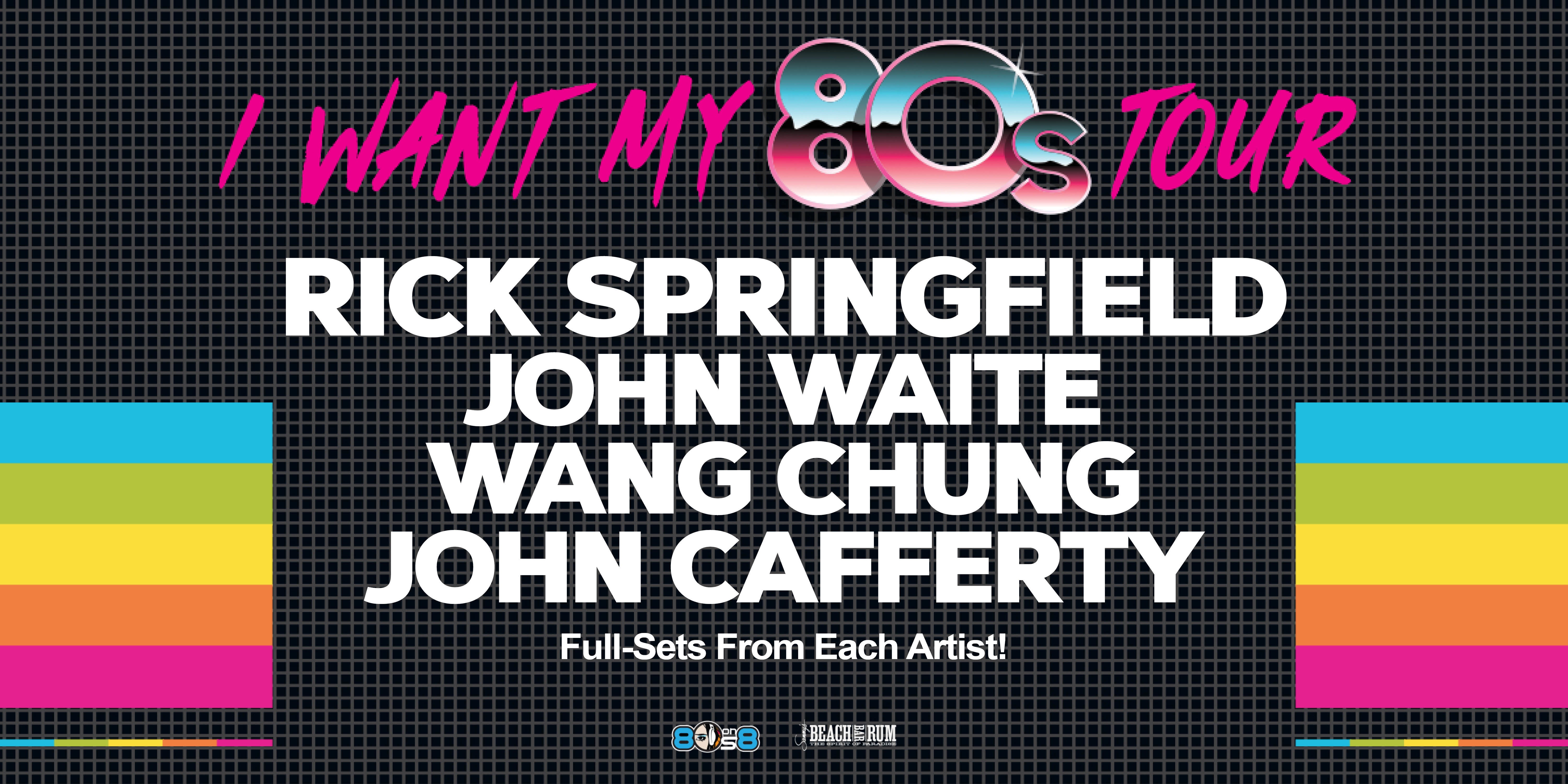 Rick Springfield - I Want My '80s Tour 2025